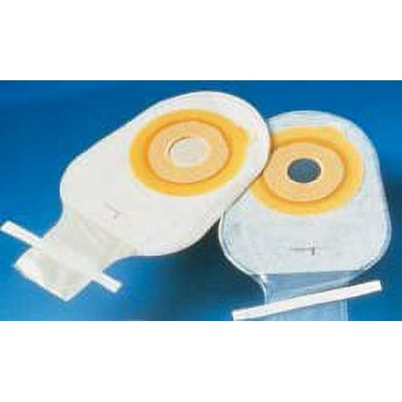 Ileostomy Pouch Assura One-Piece System 10" 10-55mm Drainable Trim To Fit #12630