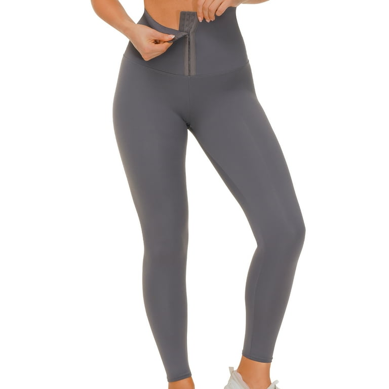 Ilfioreemio High Waist Corset Leggings for Women Waist Trainer Tummy Control Slim Push Up Body Shaper Workout Sports Yoga Pants Walmart