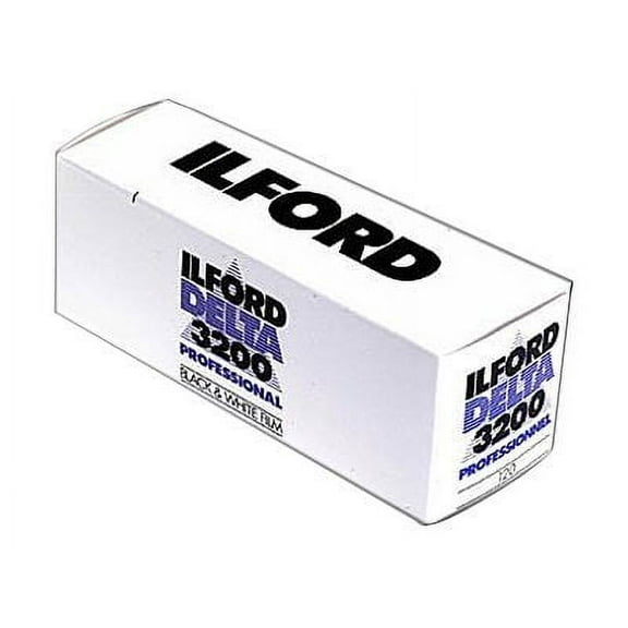 Ilford DELTA 3200 Professional - Black & white print film - 120 (6 cm) - ISO 3200