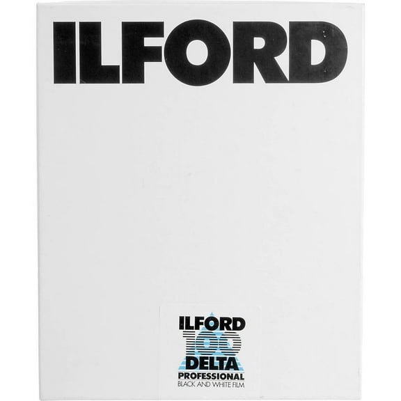 Ilford Delta 100 Professional Black and White Film, ISO 100, 4x5" - 25 Sheets