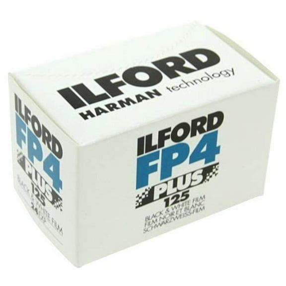 Ilford FP4 Plus, Black and White Print Film, 135 35 mm, ISO 125, 24 Exposures 1700682 2 Pack