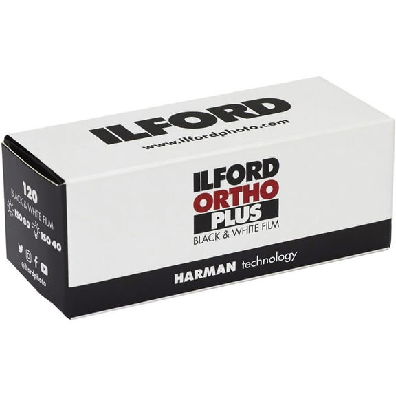 Ilford Ortho Plus Black and White Negative Film, 120 Roll