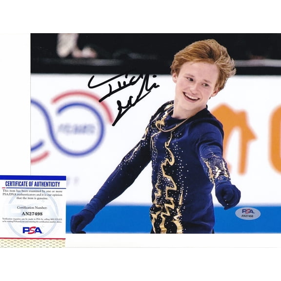 Ilia Malinin 2026 Olympics USA Skating Signed Autograph 8x10 Photo PSA/DNA COA 6