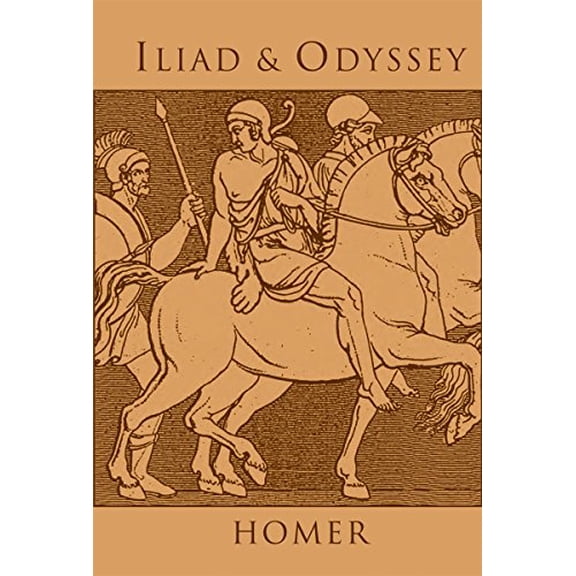 Pre-Owned Iliad and Odyssey (Leather-bound Classics) Paperback