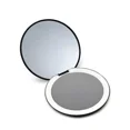 thumbnail image 1 of ILIOS Lighting Rechargeable LED Makeup Mirror with Light, 1x/10x Magnification, Dimmable Daylight LED, Black, 1 of 4