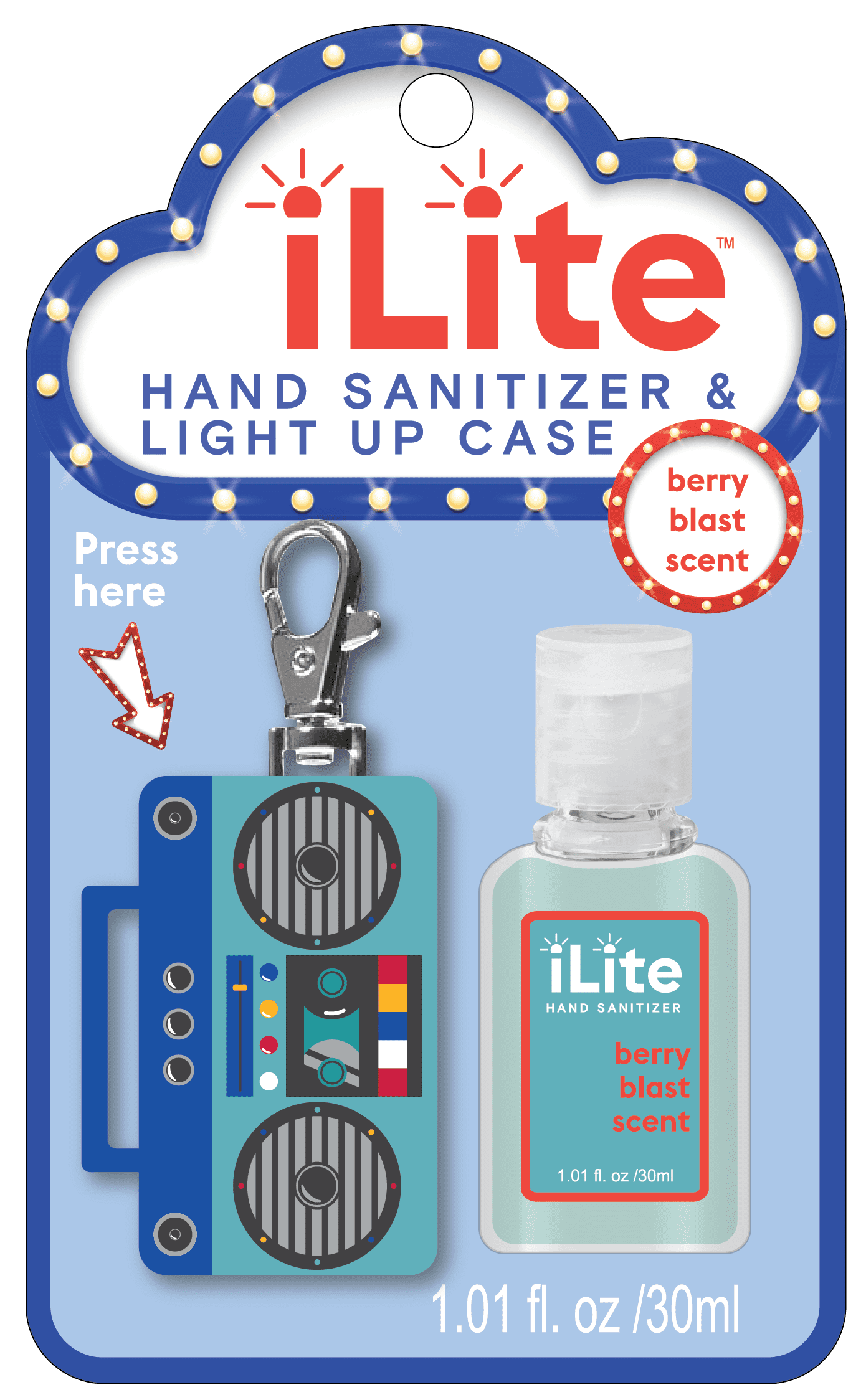 Ilite Boombox Hand Sanitizer