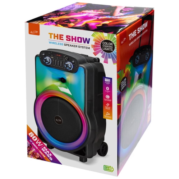 (Open Box) iLive Bluetooth Portable Speaker with Enhanced Bass