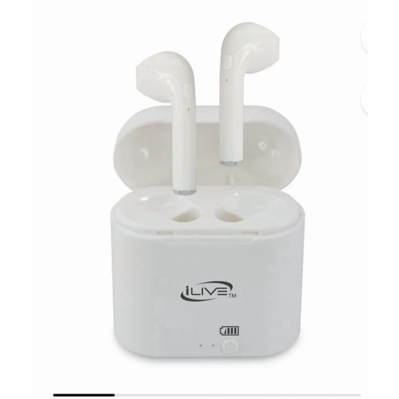 Ilive Truly Wire- Wireless Bluetooth Earbuds With Charging Case Iaebt209W