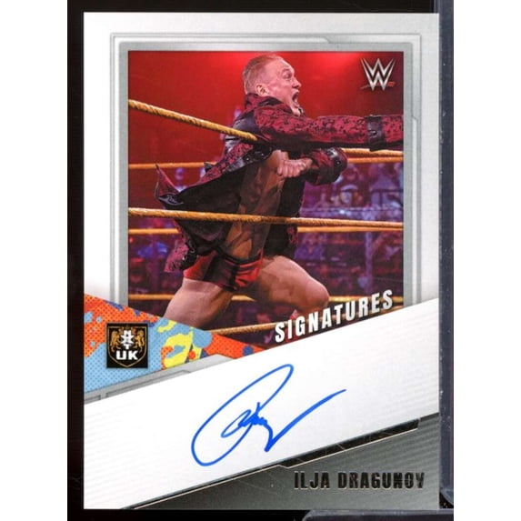 Ilja Dragunov Card 2022 Panini WWE NXT Signatures #NSILD