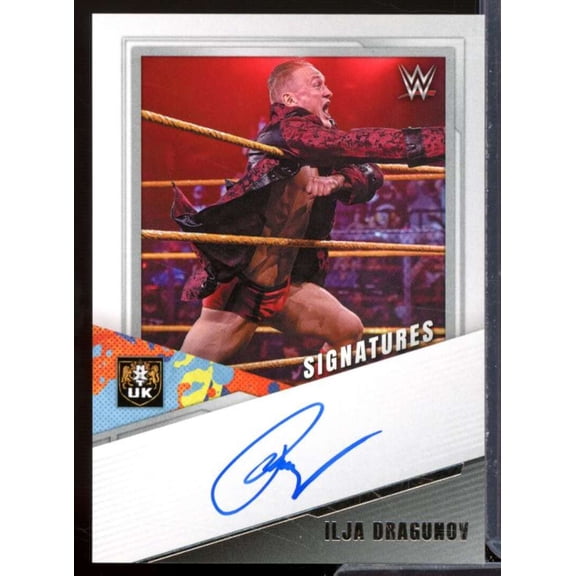 Ilja Dragunov Card 2022 Panini WWE NXT Signatures #NSILD
