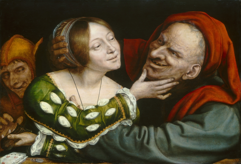 Ill-Matched Lovers Canvas Art - (36 x 24)