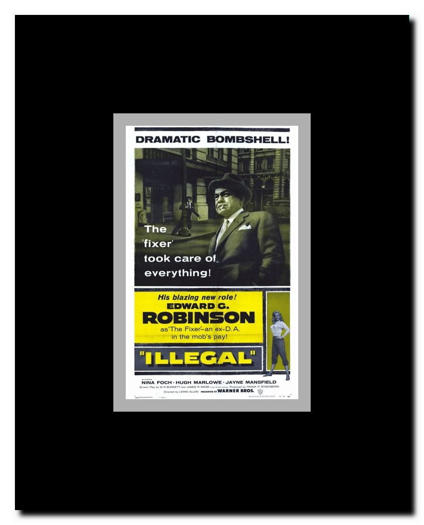 Illegal Framed Movie Poster