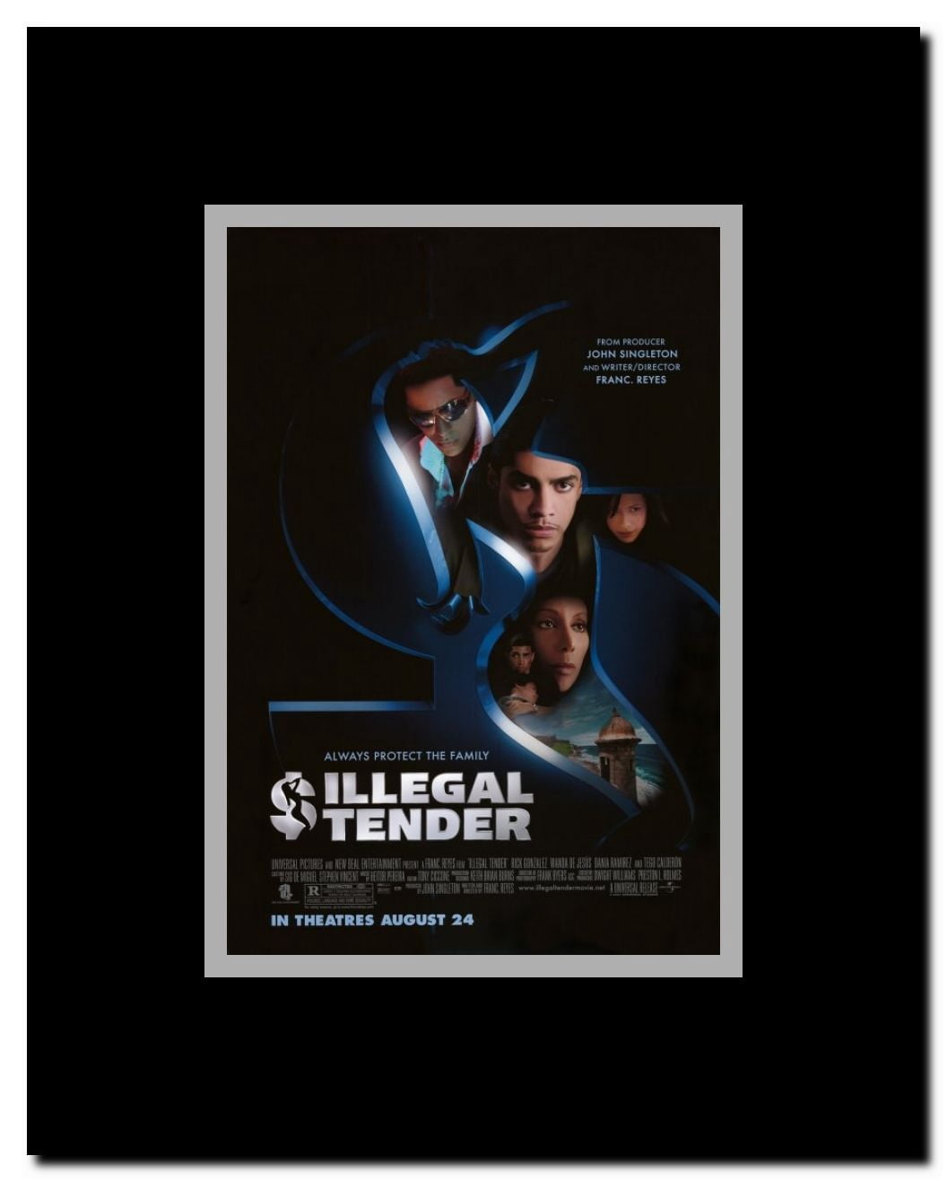 Illegal Tender Framed Movie Poster