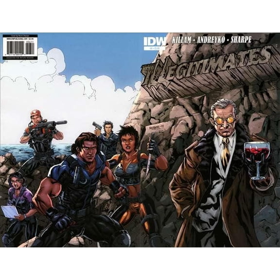 Illegitimates #6 IDW Publishing Comic Book
