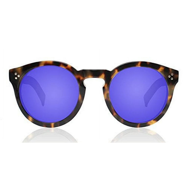 Illesteva Leonard II Tortoise Violet Mirrored Sunglasses  display picture 3