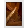 thumbnail image 1 of Illg, Cathy and Gordon 11x14 White Modern Wood Framed Museum Art Print Titled - AZ Sunbeam penetrates in lower Antelope Canyon, 1 of 4