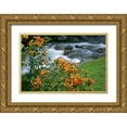 thumbnail image 1 of Illg, Cathy and Gordon 14x11 Gold Ornate Wood Framed with Double Matting Museum Art Print Titled - Costa Rica, Savegre River Valley Wildflowers, 1 of 4