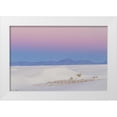 thumbnail image 1 of Illg, Cathy and Gordon 32x23 White Modern Wood Framed Museum Art Print Titled - New Mexico, White Sands NM Desert at sunset, 1 of 4