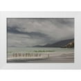thumbnail image 1 of Illg, Cathy and Gordon 32x23 White Modern Wood Framed Museum Art Print Titled - Saunders Island Gentoo penguins coming ashore, 1 of 4