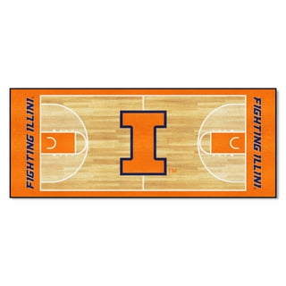 Illinois Fighting Illini Men's Basketball #1 Retro Mini Sports Jersey  (Orange) 2023