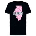 thumbnail image 1 of Illinois Dotted Map Ts Tee Men's -Image by Shutterstock, 1 of 2