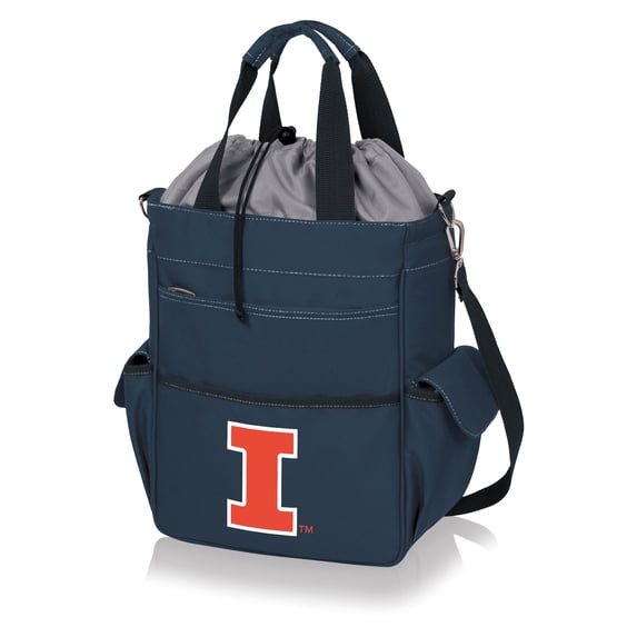 Illinois Fighting Illini - Activo Cooler Tote by Picnic Time (Navy)