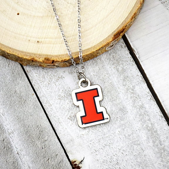 Fan Frenzy Gifts Illinois Fighting Illini Officially Licensed Fan Necklace