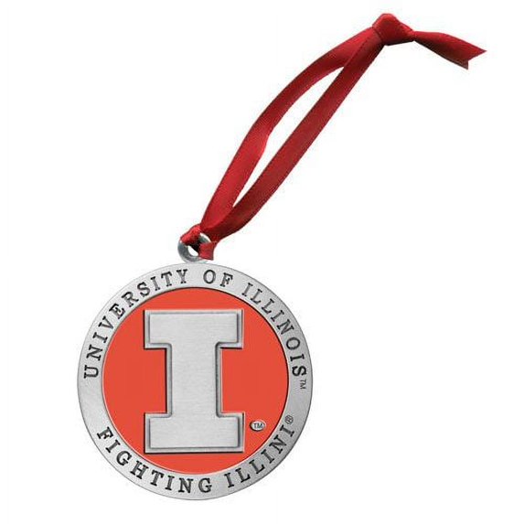 Illinois Fighting Illini Logo Ornament