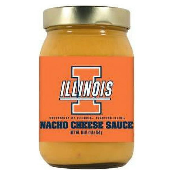 Illinois Fighting Illini NCAA Nacho Cheese Sauce (16oz)