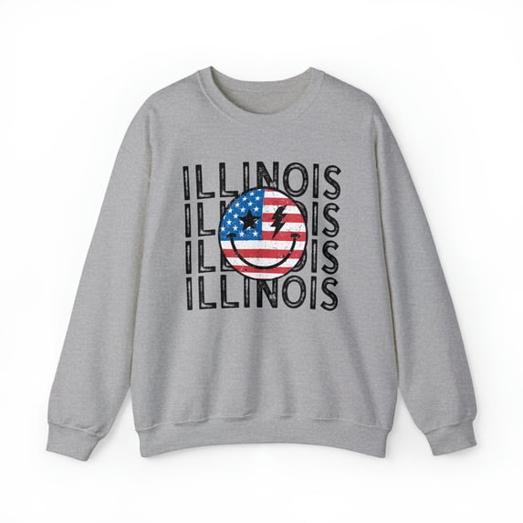 Illinois IL Moving Vacation Sweatshirt, Gifts, Crewneck