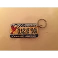 thumbnail image 1 of Illinois Land of Lincoln Class Of 2008 Name Keychain Key Holder Key Ring New, 1 of 1