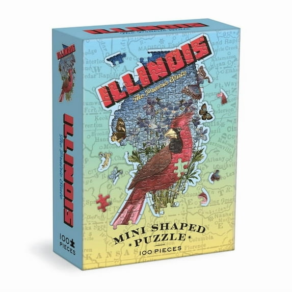 Illinois Mini Shaped Puzzle (Other)