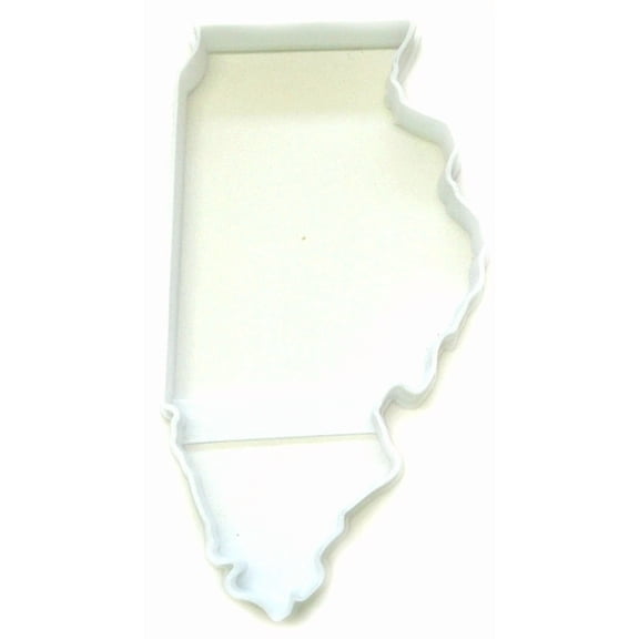 Illinois Outline Prairie State Midwest Land Of Lincoln Cookie Cutter Usa Pr2716
