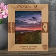 thumbnail image 1 of Illinois Personalized Wooden Frame 8" x 10" Brown (Vertical), 1 of 1