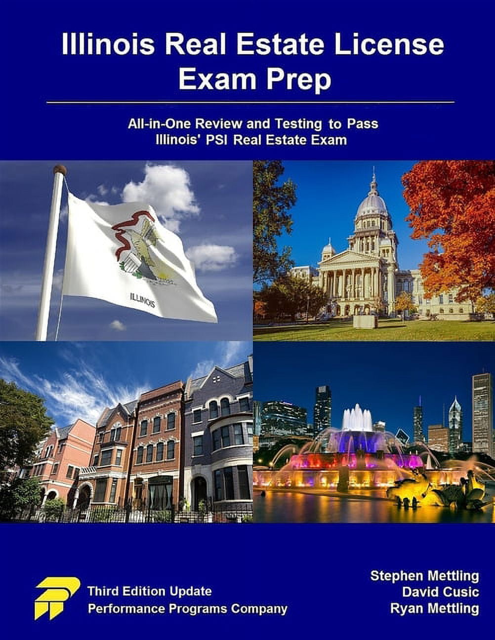 Illinois Real Estate License Exam Prep: All-in-One Review and Testing to Pass Illinois' PSI Real Estate Exam, (Paperback)