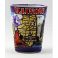 thumbnail image 1 of Illinois State Collage Shot Glass rtp, 1 of 3