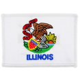 thumbnail image 1 of Illinois State Flag Patch 2 1/2" x 3 1/2", 1 of 1