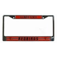 thumbnail image 1 of Illinois State Redbirds - 12" x 6" Standard Size - Chrome Metal License Plate Frame, 1 of 5