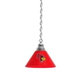 thumbnail image 1 of Illinois State University Pendant Light with Brass Fixture, 1 of 4