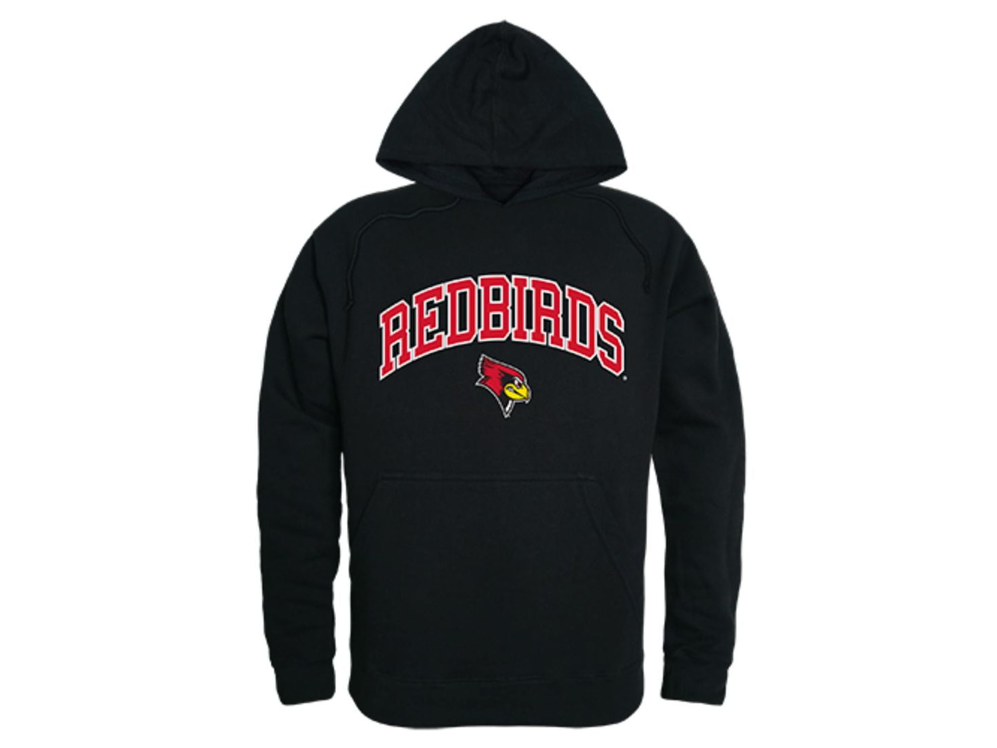 Illinois State University Redbirds Campus Hoodie Sweatshirt Black