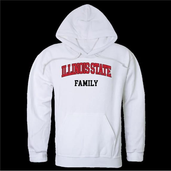 Illinois State University Redbirds Family Hoodie, White - Extra Large