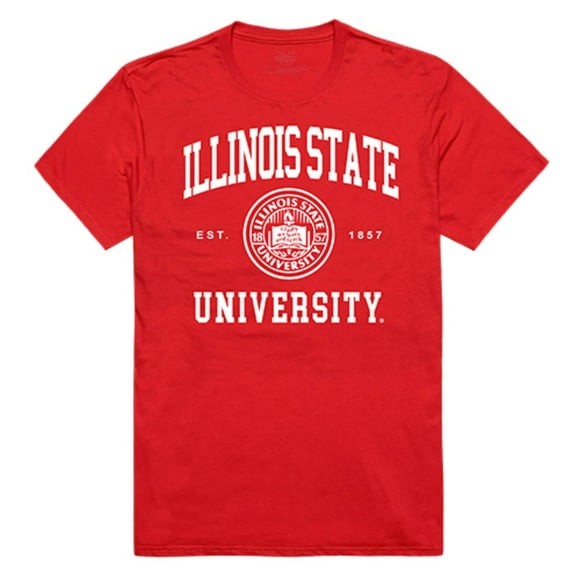 Illinois State University Redbirds Seal Tee T-Shirt Red XL