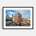 thumbnail image 1 of Illinois Street 02 - Indianapolis Indiana Photography Black Framed Wall Art Print 12 x 18 inches, 1 of 4