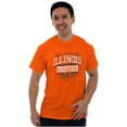 thumbnail image 1 of Illinois Student Pride Gameday Cool Men's Graphic T Shirt Tees Brisco Brands X, 1 of 6