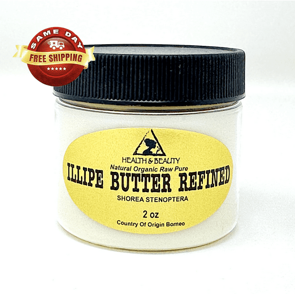 Illipe Nut Butter Refined Organic Natural Raw Grade A Fresh 100% Pure 2 oz