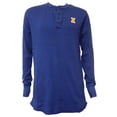 thumbnail image 1 of Illnois Illini Adult Men Waffle-Knit Thermal Long Sleeve Henley T-Shirt (Size Large), 1 of 4