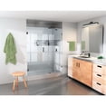 thumbnail image 1 of Illume 38.5 in x 78 in. Wall Hinged Glass Shower Enclosure, 1 of 7
