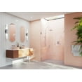 thumbnail image 1 of Illume 63.75 in. x 78 in. Wall Hinged Fully Glass Shower, 1 of 6