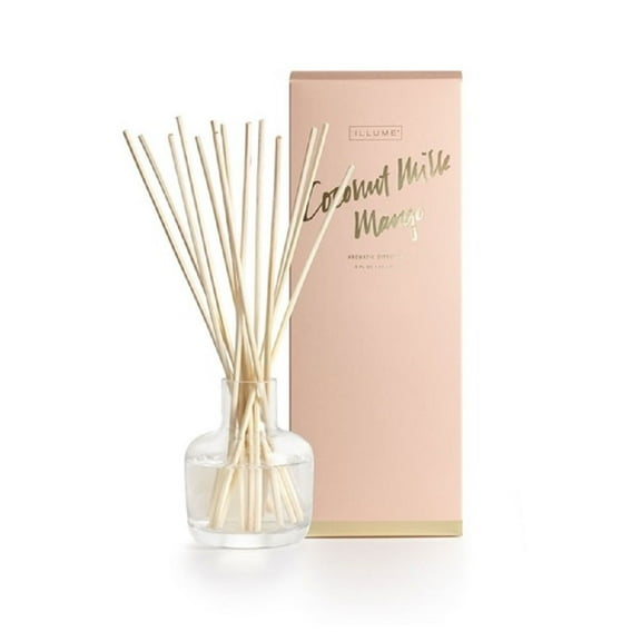 Illume Coconut Milk Mango Reed Diffuser, Coconut Milk Mango