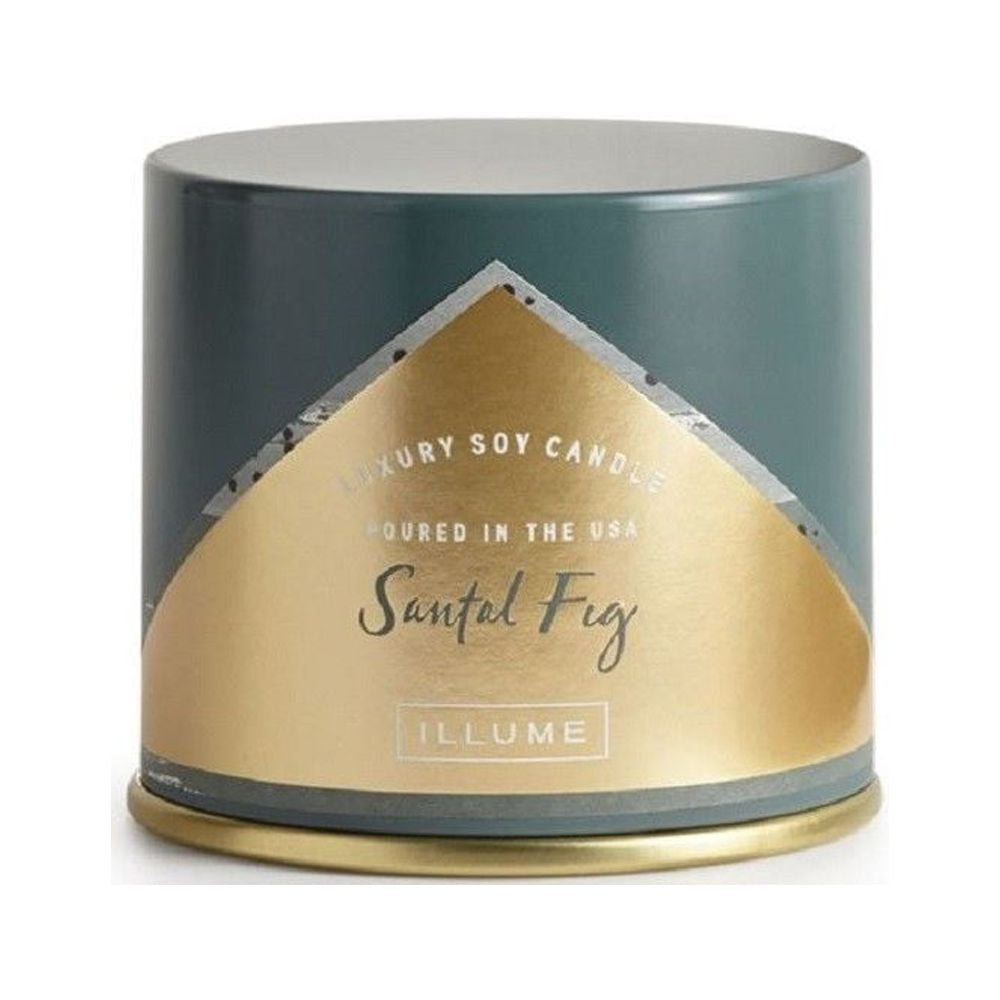 Illume Vanity Tin Candle Santal Fig  11.8 oz